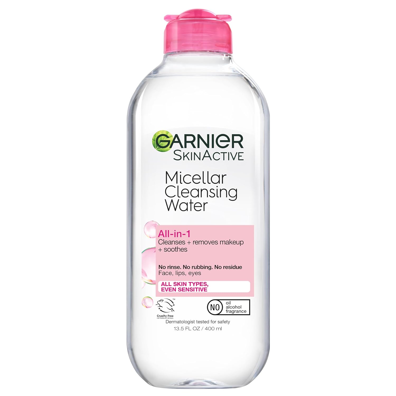 Garnier Micellar Water, Sensitive Skin Makeup Remover